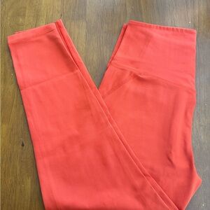 Vibrant Orange Leggings - never worn